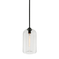 District Pendant - Small - Clear by Troy Lighting