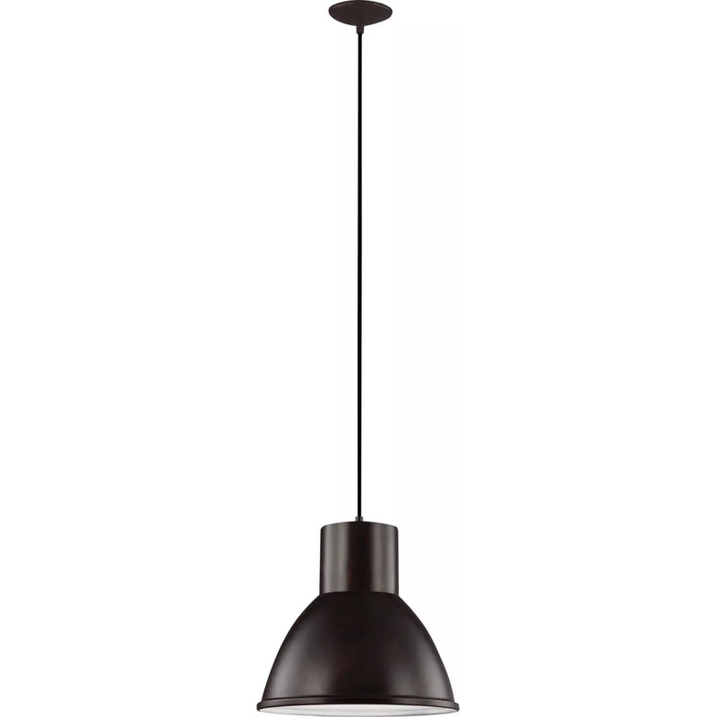 Division Street Pendant — Bronze