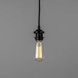 Doha Twisted Pendant Black