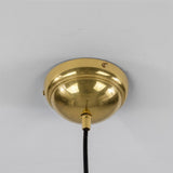 Doha Twisted Pendant Polished Brass