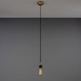 Doha Twisted Pendant Satin Brass