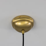 Doha Twisted Pendant Satin Brass