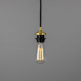 Doha Twisted Pendant Satin Brass
