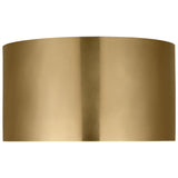 Dola Flush Mount Large Hand Rubbed Antique Brass By Visual Comfort Modern - Side View1