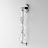 Dolce Vita LED Wall Sconce Polished Chrome By Studio M Side View