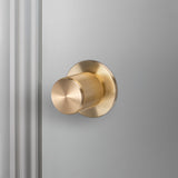 Door Knob Set Linear Brass By Buster And Punch