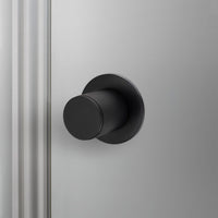 Door Knob Set Linear Welders Black By Buster And Punch