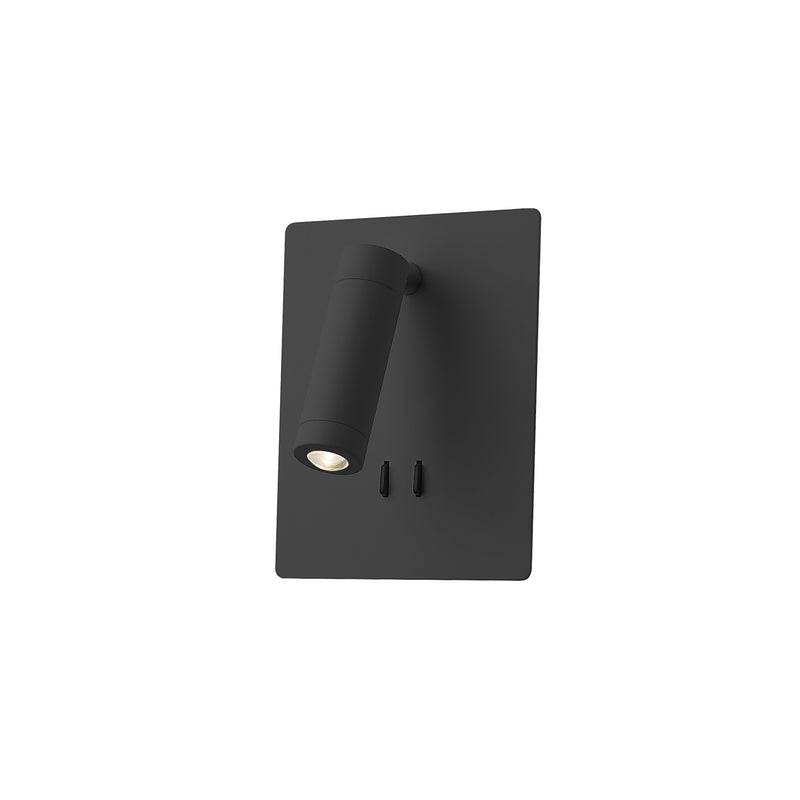 Dorchester Wall Sconce — 6 Inch, Black
