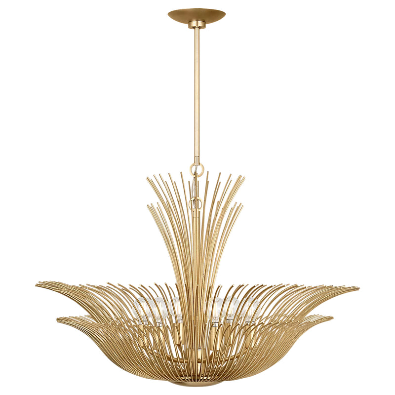 Dorelle Chandelier Gild Small By Visual Comfort Main View 1