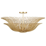Dorelle Flush Mount Gild By Visual Comfort Main View 1