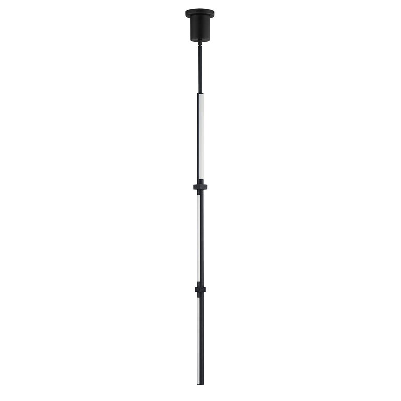 Dorian 48" Vertical LED Pendant by ET2 - Black