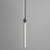 Dorian 48" Vertical LED Pendant by ET2 - Black