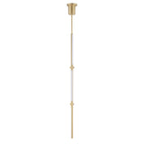 Dorian 48" Vertical LED Pendant by ET2 - Gold