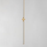 Dorian 48" Vertical LED Pendant by ET2 - Gold