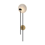 Dot 4246 Wall Sconce White Stone Sand by Accord