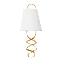 Dota Wall Sconce - Vintage Gold Leaf by Hudson Valley