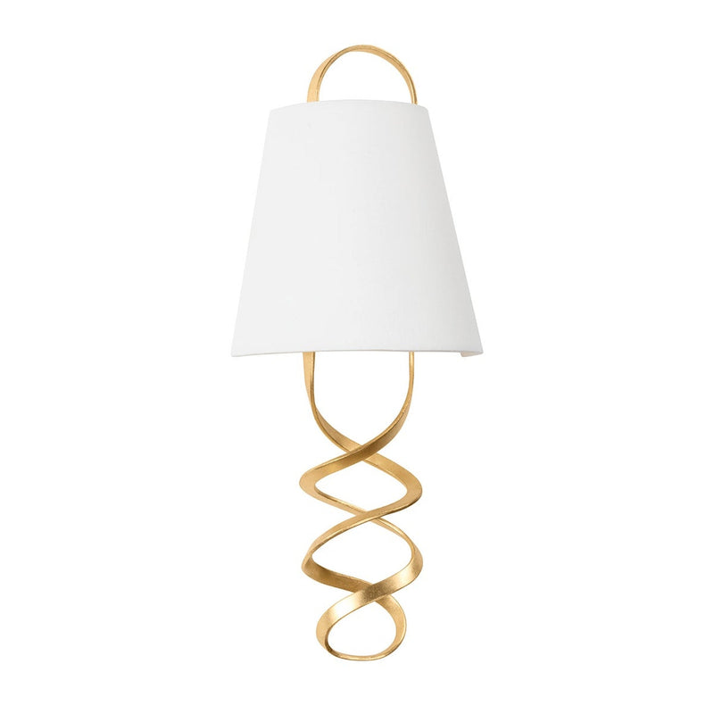 Dota Wall Sconce - Vintage Gold Leaf by Hudson Valley