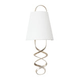 Dota Wall Sconce - Warm Silver Leaf by Hudson Valley