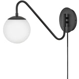Dottie Wall Sconce Black By Lark Living  - Side View4