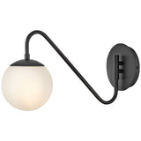 Dottie Wall Sconce Black By Lark Living  - Side View5