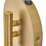 Dottie Wall Sconce Lacquered Brass By Lark Living - Detaield View