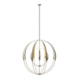 Double Cirque Large Scale Chandelier in Soft Gold by Hubbardton Forge