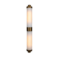 Double Louise Wall Light - Antique Brass