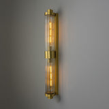 Double Louise Wall Light - Satin Brass