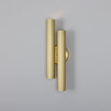 Double Royce Wall Light - Satin Brass