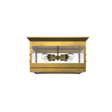 Douglas Flush Mount — Vintage Brass