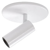 White Downey 2-in Semi-Flush Mount By Kuzco