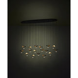 Dracera Linear Suspension by Eglo - lifestyle room setting