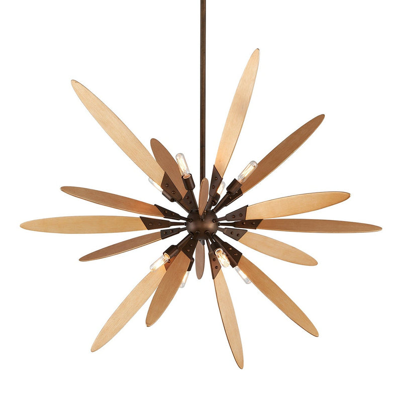 Dragonfly Chandelier - 8-Light by Troy Lighting