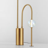 Dreamer Floor Lamp Natural Aged Brass By Studio M Detailed View