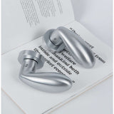 Drop Door Knob in Satin Chrome lifestyle view by Colombo Design