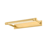 Duell Picture Light - 18 Inch - Aged Brass by Hudson Valley
