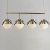 Duke Linear Suspension Satin Nickel / Satin Brass by Maxim Lighting