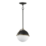 Duke Pendant Black/Weathered Brass by Maxim Lighting