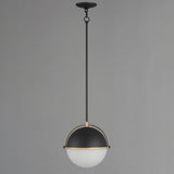 Duke Pendant Black/Weathered Brass by Maxim Lighting