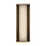 Dulton Outdoor Wall Sconce 14 Inch Antique Brass by Eurofase