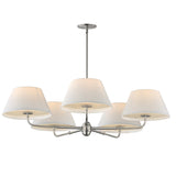 Dunbridge Chandelier Polished Nickel by Maxim Lighting