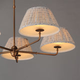 Dunbridge Chandelier Weathered Brass by Maxim Lighting