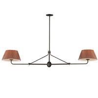 Dunbridge Linear Suspension Antique Bronze by Maxim Lighting