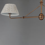 Dunbridge Linear Suspension Weathered Brass by Maxim Lighting