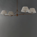 Dunbridge Linear Suspension Weathered Brass by Maxim Lighting