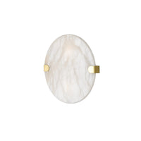 Dundee Circular Alabaster Wall Light