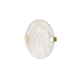 Dundee Circular Alabaster Wall Light