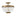 Dune Medium Semi-flush Mount - Burnished Gold - by Fredrick Ramond