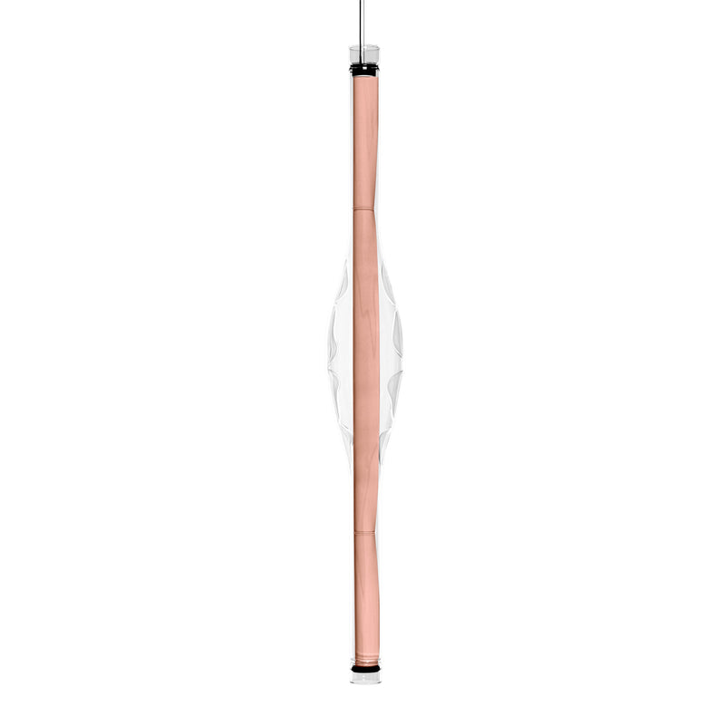 Dune Vertical Suspension By LZF, Finish: Pale Rose