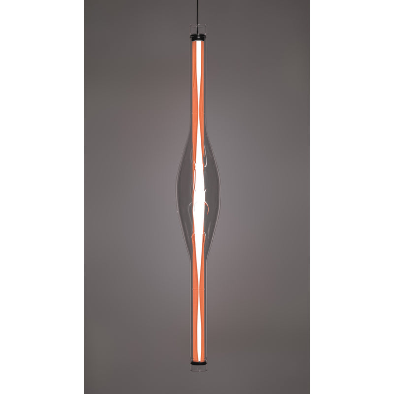 Dune Vertical Suspension By LZF, Finish: Pale Rose